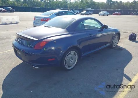 2003 Lexus Sc 430 z USA, uszkodzony, nr VIN JTHFN48Y630044262